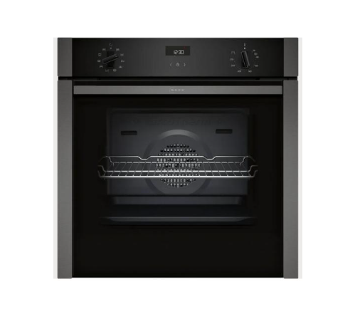 Neff N50 Built-in Oven, Hide & Slide, Graphite-Grey B3ACE4AG3B
