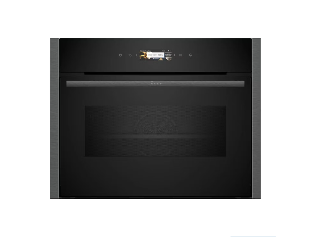 Neff N 70 Built- In 45l Compact Oven With Microwave | Graphite Grey | C24MR21G0B