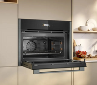 Neff N 70 Built- In 45l Compact Oven With Microwave | Graphite Grey | C24MR21G0B