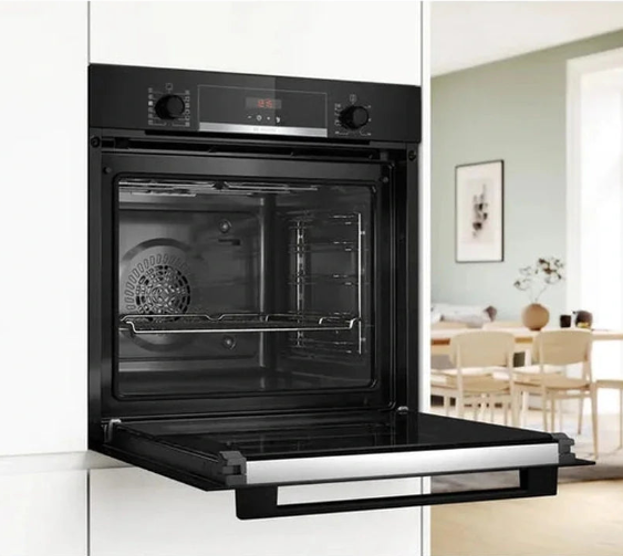 Bosch Series 4 Built-in Oven with Added Steam Function Pyro Clean | HQA574BB3B