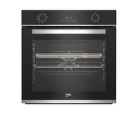 Beko Pro AeroPerfect AirFry Single Pyrolytic Oven Black 600mm | BBIMA13301XMP