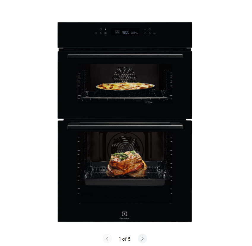 Electrolux Double Fan Oven | Black | KDFCC00K