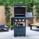 Sahara X350 3 Burner Gas BBQ (Teal)