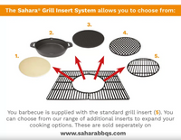 Sahara X350 3 Burner Gas BBQ (Teal)