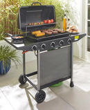 Oscar 4 Burner Gas BBQ with Side Burner