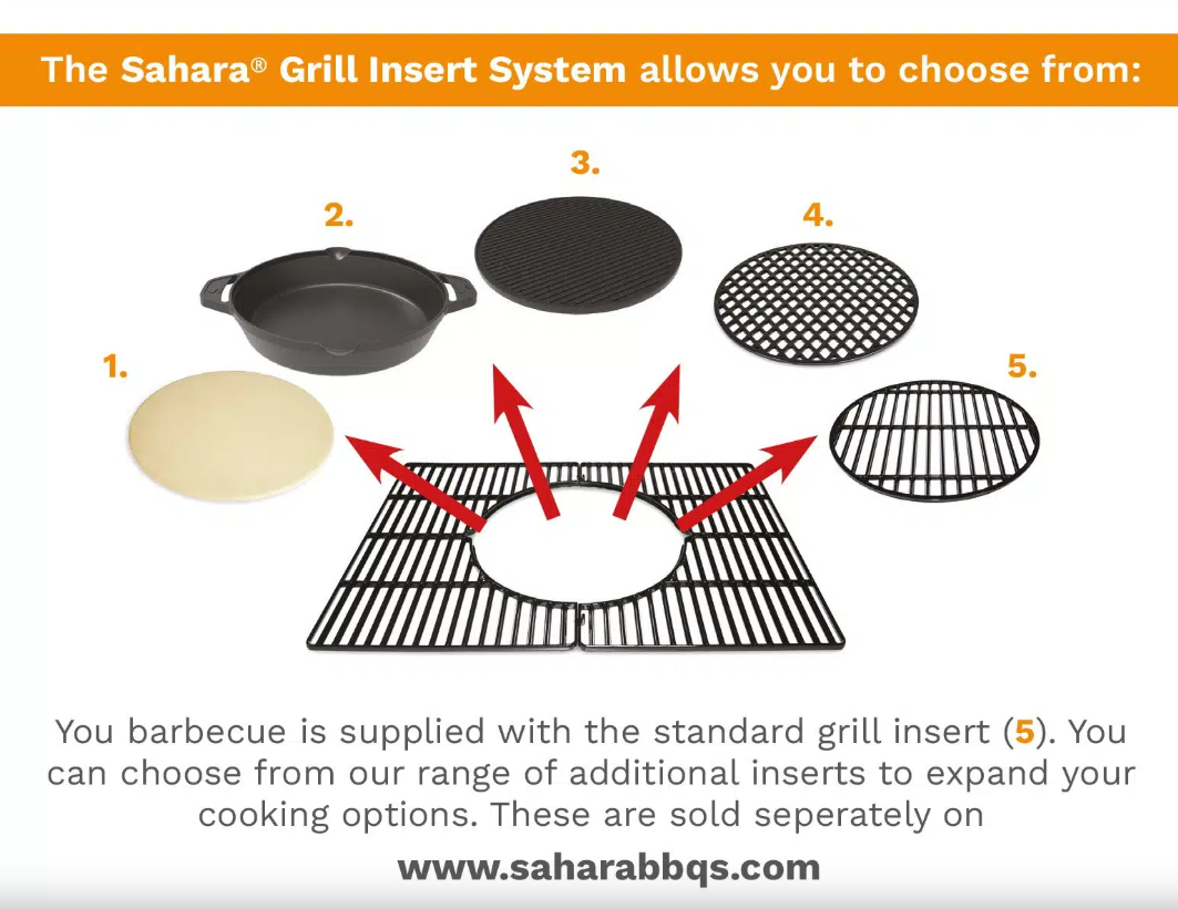 Sahara S350 3 Burner Gas BBQ