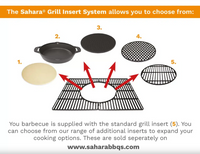 Sahara S350 3 Burner Gas BBQ