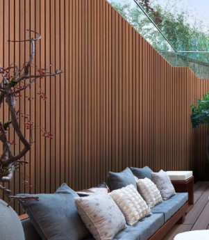 Ultrashield Contemporary Cladding Walnut 192x25x3600mm
