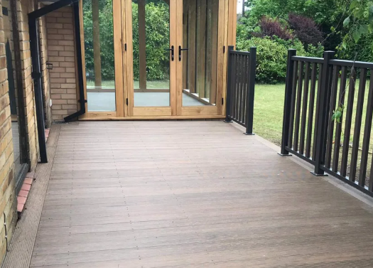 Saige Solid Decking Board 3600mm | Coffee