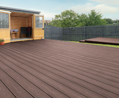 Guardian Dueto Double Sided Decking Board 23x150x3600mm | Brown