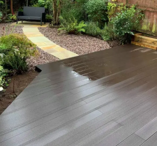 Saige Hollow Decking Board 3600mm | Coffee