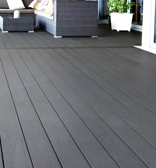 Saige Hollow Decking Board 3600mm | Charcoal