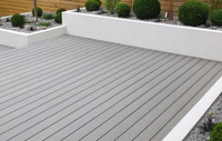 Saige Hollow Decking Board 3600mm | Light Grey