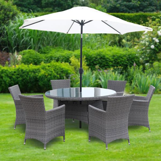 Hampton 6 Seater Set