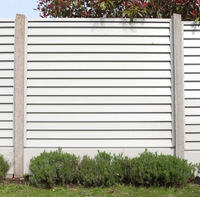 SmartFence Plinths | Goosewing Grey | 2 Pack