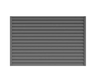 Satus Fence Panels | 5 Pack | Merlin Grey