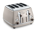 Delonghi Toaster Vintage Beige CTOV4003.BG