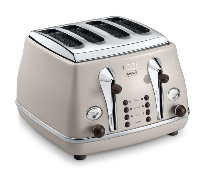 Delonghi Toaster Vintage Beige CTOV4003.BG