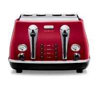 Delonghi Micalite Red Toaster CTOM4003.R