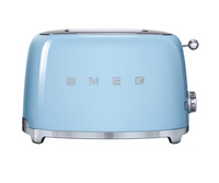 Smeg 50's Retro Style 2 Slice Toaster | Pastel Blue