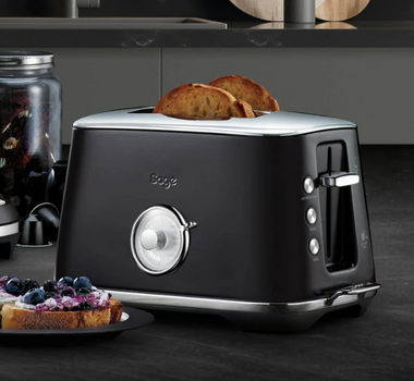 Sage Luxe 2 Slice Toaster | Black Truffle | STA735BTR4GUK1