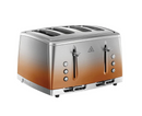 Russell Hobbs Eclipse 4 Slice Toaster | Copper Sunset | 25143