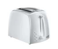 Russell Hobbs 2-Slice Textures Toaster | White | 21640