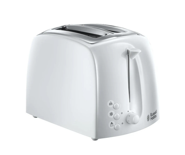 Russell Hobbs 2-Slice Textures Toaster | White | 21640