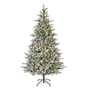 Luxury Hard Needle Pine Snowy Christmas Pre-Lit LED Tree Tree 8ft/240cm