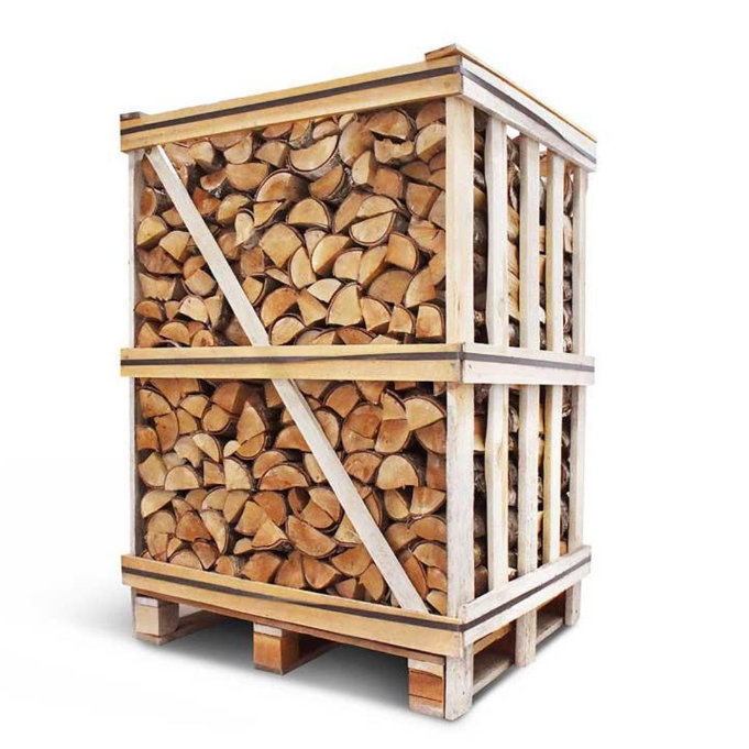 Kiln Dried Ash Crate 1.10m³ (3 Rows) + Free Delivery