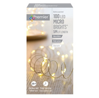 100 Multi Action Battery Operated MicroBrights Warm White