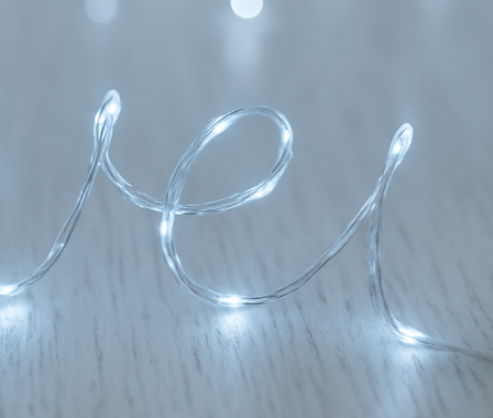 50 Multi Action Battery Operated MicroBrights White