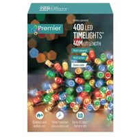 400 Multi Action Multi-Colour LED Lights With Timer