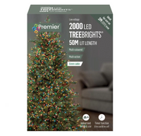 2000 Multi Action Led TreeBrights Timer Rainbow
