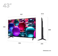 LG 43" 4K Smart UHD TV | 43UA73006LA.AEKQ