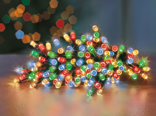 24 Multi Action Battery Operated LEDs With Timer