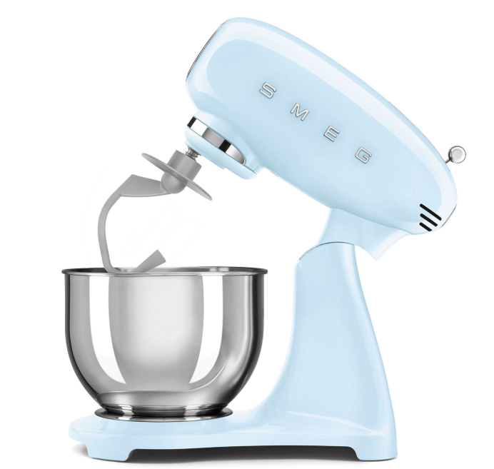 Smeg 50's Retro Style Stand Mixer | Pastel Blue