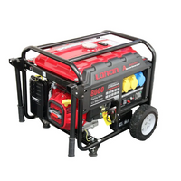 LONCIN 6KW (7.5KW MAX) GENERATOR ELECTRIC START AVR L/RUN + WHEEL KIT