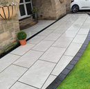 Porcelain Tile Cutstone Smoke 600x900mm