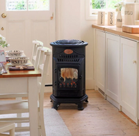 Provence Gas Heater Large | Matt Black