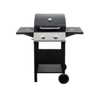 Oscar 2 Burner Gas BBQ Stainless Steel