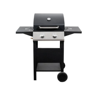 Oscar 2 Burner Gas BBQ Stainless Steel