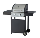 Oscar 2 Burner Gas BBQ Stainless Steel