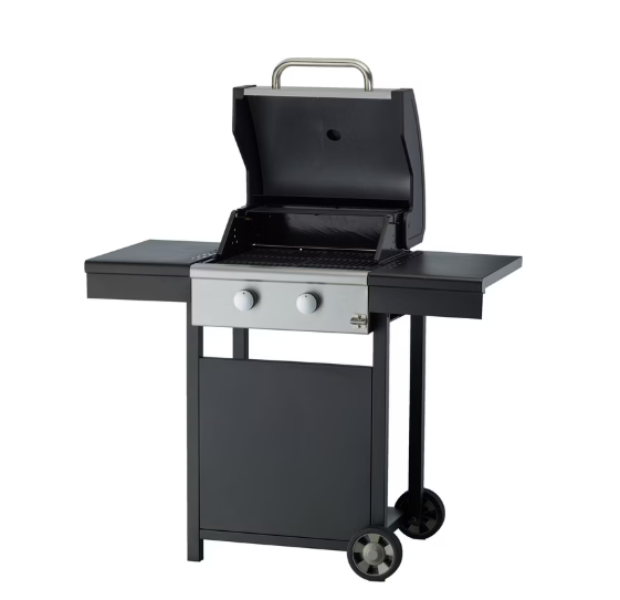 Oscar 2 Burner Gas BBQ Stainless Steel