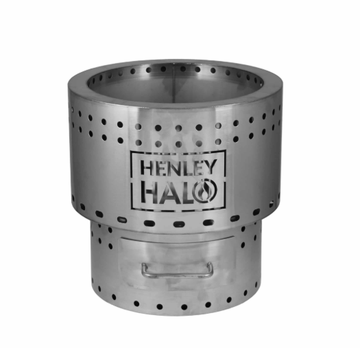 Henley Halo Firepit | Stainless Steel