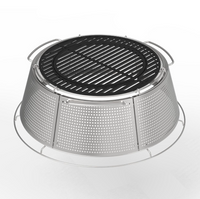 Sahara Fire Pit Grill System