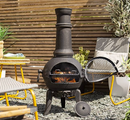 La Hacienda Sierra Large Cast Iron Chimnea