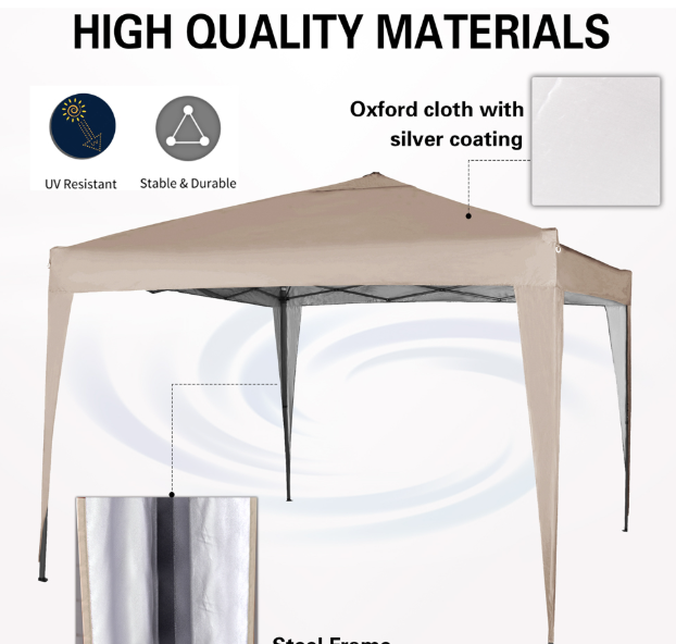 Pop Up Gazebo 3x3m