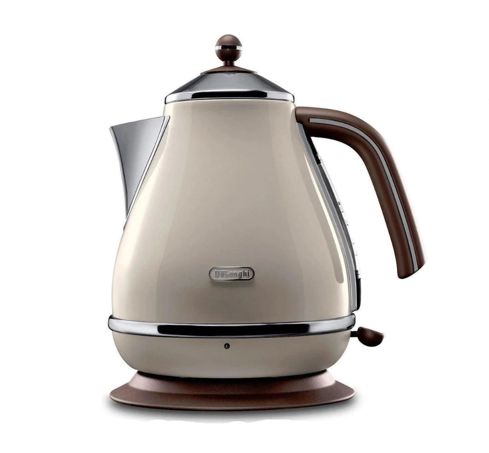 DeLonghi Icona Capitals Kettle | Vintage Cream | KBOV3001.BG
