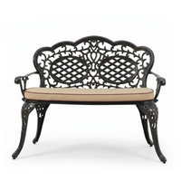 Ballycurrin Love Seat | Hammered Bronze